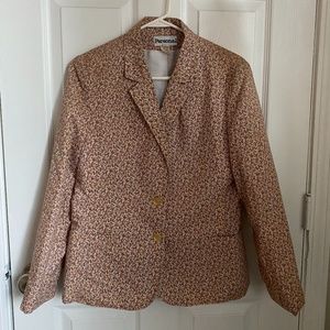 Vintage Floral Blazer